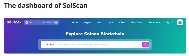 SolScan là gì? làm thế nào để sử dụng SolScan? SolScan_1