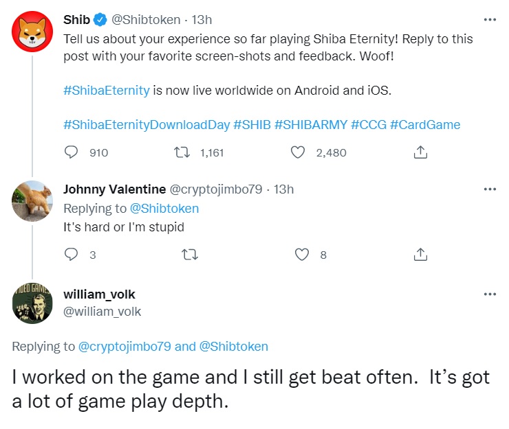 Shiba Inu: ShibaEternity bị cộng đồng chỉ trích, hãy yêu cầu Shibarium để thay thế