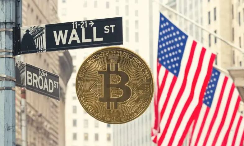 Phố Wall một số công ty rất tích cực về tiền điện tử