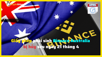 Giấy phép phái sinh Binance Australia bị hủy sau ngày