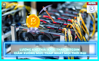Lượng khí thải khai thác Bitcoin giảm xuống mức thấp nhất mọi thời đại