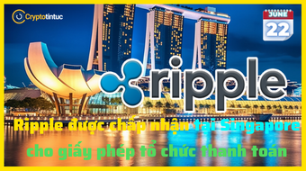 Ripple được chấp nhận tại Singapore cho giấy phép tổ chức thanh toán