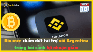 Binance chấm dứt tài trợ với Argentina trong bối cảnh lợi nhuận giảm