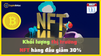 Khối lượng giao dịch tại các thị trường NFT hàng đầu giảm 30%