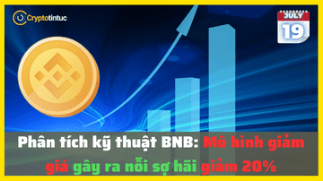 Phân tích kỹ thuật BNB: Mô hình giảm giá gây ra nỗi sợ hãi giảm 20% Phân tích kỹ thuật BNB Mô hình giảm giá gây ra nỗi sợ hãi