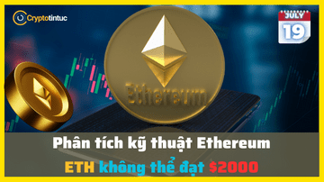 Phân tích kỹ thuật Ethereum: ETH không thể đạt $2000 Phân tích kỹ thuật Ethereum