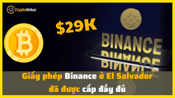 Giấy phép Binance ở El Salvador đã được cấp đầy đủ