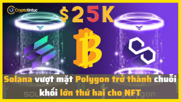 Solana vượt mặt Polygon trở thành chuỗi khối lớn thứ hai cho NFT