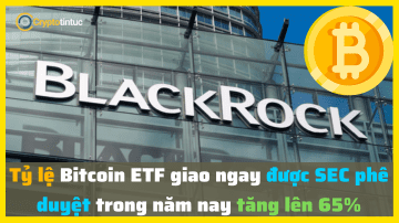 Tỷ lệ Bitcoin ETF giao ngay được SEC phê duyệt