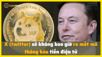X (twitter) sẽ không bao giờ ra mắt mã thông báo tiền điện tử